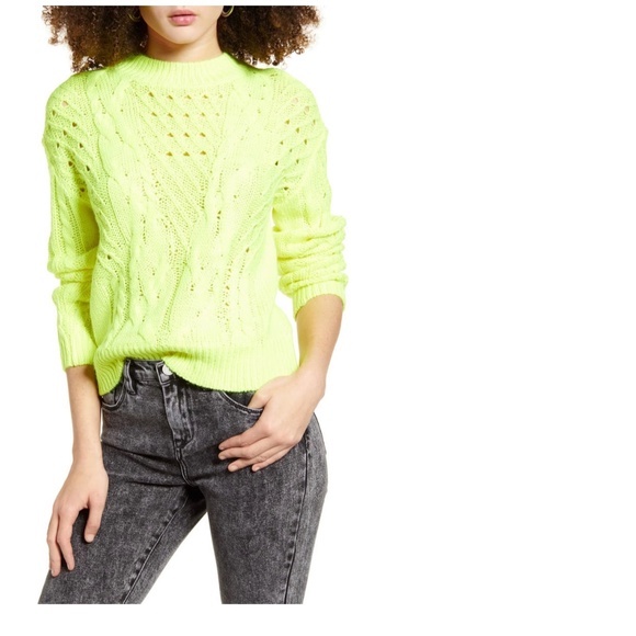 Spring Cable Sweater - Picture 2 of 2